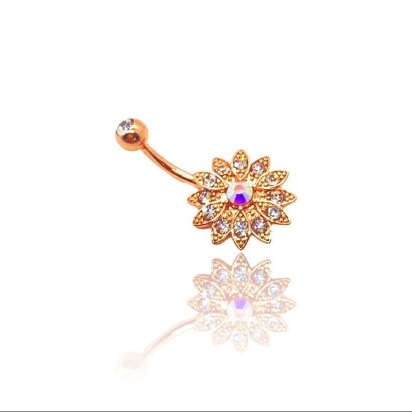 Belly Ring CZ - Picture 1 of 4